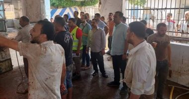 مجازر المنوفية تواصل استقبال المواطنين لذبح الأضاحى بالمجان.. صور