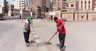 محافظ الدقهلية: رفع 310 أطنان قمامة و20 طن أتربة من شوارع وميادين المنصورة 