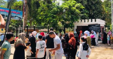 حدائق القناطر الخيرية تستقبل المواطنين للاحتفال بثالث أيام عيد الأضحى.. صور