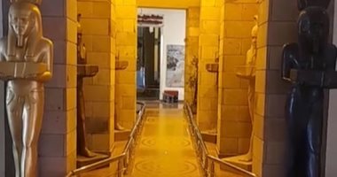 تاريخ النيل محفوظ هنا.. جولة سياحية بالمركز الثقافى الأفريقى فى أسوان.. لايف