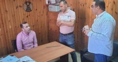  وكيل صحة دمياط فى مرور مفاجئ على الحجر الصحى بالميناء 