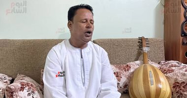 سالمة يا سلامة الحاج جاي بالسلامة.. نجوم التراث الشعبي بالأقصر يحتفلون بعودة الحجاج على تليفزيون اليوم السابع.. جابر الإسناوى ومحمود جمعة يقدمان باقة من أغانى الحج وينشدان "ألفين مبروك يا حجنا".. صور وفيديو