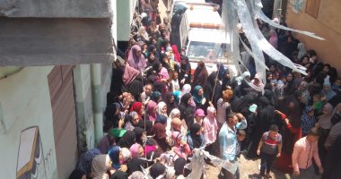 تشييع جثمان 4 أطفال من حفظة القرآن ضحايا أتوبيس ترعة السلام بالدقهلية