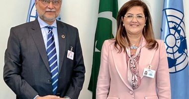 وزيرة التخطيط تبحث مع نظيرها الباكستانى فى نيويورك سبل التعاون المشترك