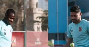 الأهلي يستعد لمواجهة بيراميدز بتدريب "كرة التنس" بأوامر سواريز