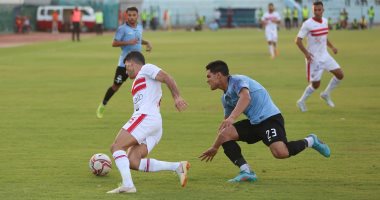 محمد عواد ينقذ مرمى الزمالك من تسديدة إبراهيم كونيه.. فيديو