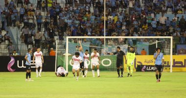 أشرف بن شرقى يضيف الهدف الثانى للزمالك فى مرمى غزل المحلة.. فيديو