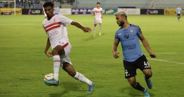 أهداف مباراة الزمالك والمحلة فى الدورى اليوم