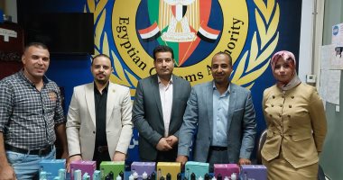 جمارك مطار سوهاج الدولي تضبط محاولة تهريب عدد من السجائر الإلكترونية