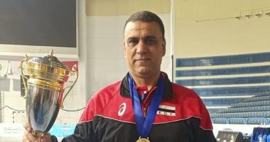 بره الملعب.. نصر على مدرب طائرة الترسانة: هوايتى مشاهدة الأفلام وبحب حميد الشاعرى