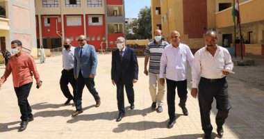 امتحان الجيولوجيا 2022 .. محافظا المنيا وبنى سويف يتابعان امتحانات الثانوية العامة