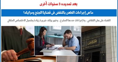 بعد تمديده 3 سنوات.. إجراءات الطعن بالنقض فى قضايا الجنح.. نقلا عن برلماني 