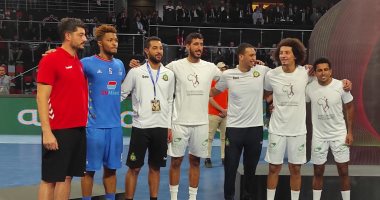 فراعنة اليد ملوك أفريقيا وأصحاب السعادة.. مصر تتوج بالأميرة الأفريقية للمرة الثامنة فى التاريخ والثانية على التوالى بحضور رئيس الوزراء.. المنتخب يسجل أكبر فوز فى تاريخ نهائيات أفريقيا.. ويحيى خالد الأفضل