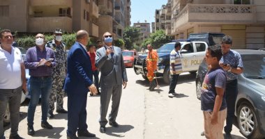 محافظ القليوبية يتابع إزالة أدوار مخالفة بأحد عقارات بنها وأعمال توسعة الدائرى