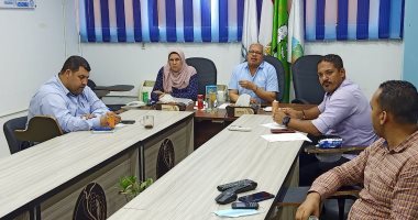 اجتماع مجلس إدارة المدرسة الثانوية الفنية لمياه الشرب والصرف بالمنوفية 