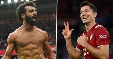 محمد صلاح فى قائمة هدافى العالم فى عصر ليفاندوفسكى الذهبى مع بايرن ميونخ