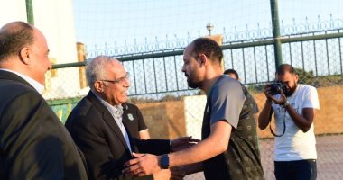 مجلس اتحاد الكرة يزور تدريبات الاتحاد السكندرى.. صور