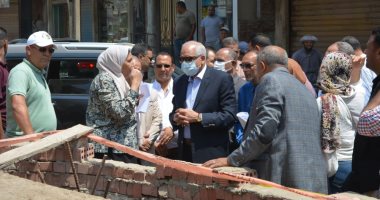 محافظ الجيزة يوقع غرامة على شركة النظافة بحى شمال للتقصير فى العمل