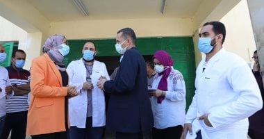 نائب محافظ الوادى الجديد تتفقد العمل ومستوى الجاهزية بمستشفيات الخارجة.. صور