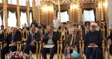 أمين البحوث الإسلامية يشارك بافتتاح فعاليات معرض جماليات الخطِّ العربيِّ
