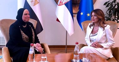 وزيرة التجارة: 79.7 مليون دولار حجم التبادل التجارى بين مصر وصربيا 