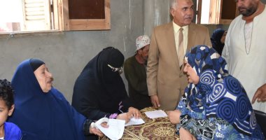 حياة كريمة.. قافلة طبية متخصصة تقدم خدماتها لأهالى الطرانة بمركز السادات