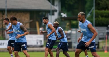محمود تريزيجيه يتألق فى مران طرابزون الأول بمعسكر النمسا