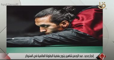 المتوج بفضية السنوكر بالبطولة الدولية: بتمرن مع نفسى وأتمنى اهتماما أكبر من الوزارة والاتحاد باللعبة