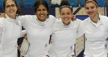  منتخب السيدات لسيف المبارزة يتأهل لدور الـ16 فى منافسات الفرق ببطولة العالم للسلاح 