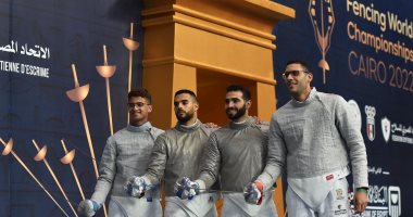 منتخب سلاح السيف للرجال يحقق إنجاز المركز السادس ببطولة العالم بالقاهرة 