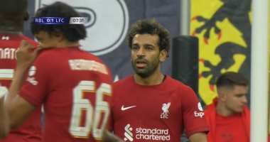 محمد صلاح يسجل أول أهداف ليفربول فى مرمى لايبزيج.. فيديو 