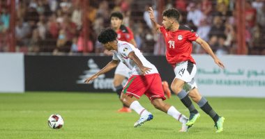منتخب الشباب يهزم عمان 1 - 0 فى كأس العرب بالسعودية