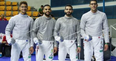 منتخب الرجال لسلاح السيف يواجه إيطاليا بربع نهائى الفرق ببطولة العالم للسلاح