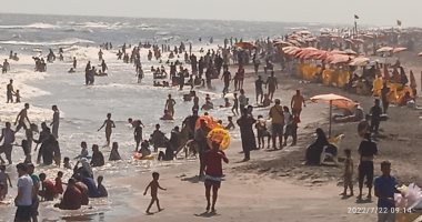 مصيف بلطيم كامل العدد واستمرار تقديم كافة الخدمات للمصيفين.. صور