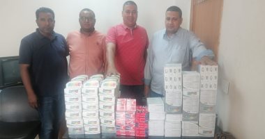 جمارك سفاجا تضبط محاولة تهريب 150 علبة سنترام.. و50 "بنادول"
