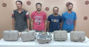 المتهمان بسرقة إشارات القطارات في الغربية يعترفان: نبيعها لتاجري خردة