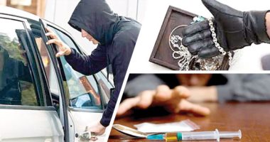 10 ضربات أمنية خلال أسبوع.. ضبط تشكيل عصابى تخصص فى سرقة السيارات بمنطقة النزهة..  سقوط 16 عنصرا إجراميا شديد الخطورة بالقليوبية.. القبض على "مستريح الأسماك" بتهمة الاستيلاء على 1.3 مليون جنيه من مواطنين بسوهاج