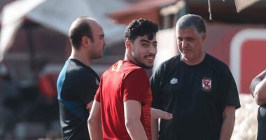 أكرم توفيق يشارك في جزء من مران الأهلي ويعود بشكل كامل بعد شهر