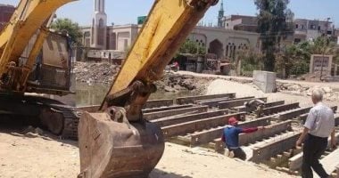 البدء فى إنشاء كوبرى حانوت بالشرقية بتكلفة 4 ملايين و350 ألف جنيه