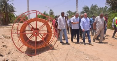 حياة كريمة بالأقصر.. تفاصيل إطلاق شعلة الغاز الطبيعى لأول منزل فى إسنا