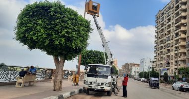 محافظ الغربية: حملات نظافة وتجميل مكثفة بكفر الزيات 
