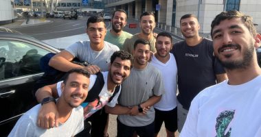 سيف الدرع لاعب يد الزمالك يغادر القاهرة للانضمام إلى ليموجيه الفرنسى