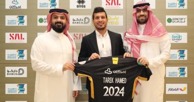 طارق حامد: محظوظ جدا باللعب لاتحاد جدة والزمالك.. فيديو