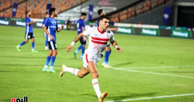 زيزو يتقدم بالهدف الأول للزمالك فى شباك سموحة.. فيديو