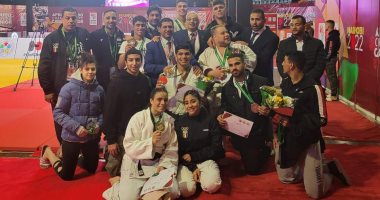 منتخب الجودو يحصد ذهبية الفرق في البطولة الأفريقية للشباب