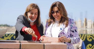 محافظ دمياط تضع حجر الأساس لمشروع "سكن لكل المصريين" بإحدى قرى المحافظة 