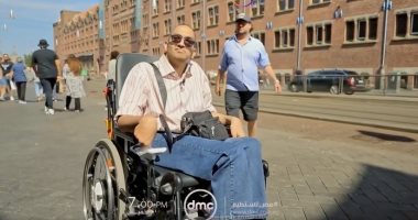 مصاب بشلل دماغى ويعمل بكبرى الشركات العالمية.. مهندس عادل شعبان ضيف "مصر تستطيع"