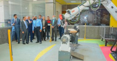 سفير باكستان من "هندسة طنطا": وحدة الروبوت تعكس جهودا عظيمة فى البحث العلمى
