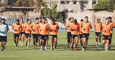  البنك الأهلى يختتم استعداداتهه لمواجهة بيراميدز غداً بالدورى ..صور