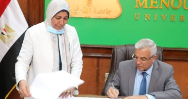 رئيس جامعة المنوفية يعتمد نتيجة تراكمى الصيدلة 2022/2021
